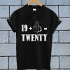 Funny And Rude Middle Finger 20th Birthday T Shirt