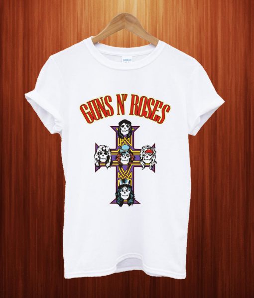 G N R Rock Band T Shirt