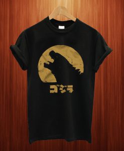 Godzilla Black T Shirt