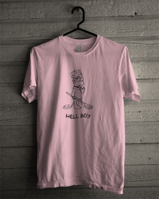 Hellboy Bart Simpson T Shirt