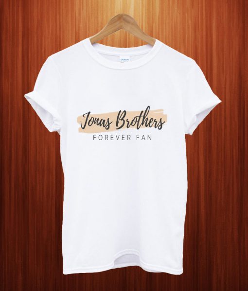Jonas Brothers Forever Fan T Shirt
