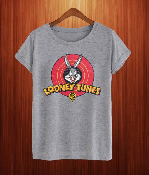 Looney Tunes Distressed Logo T Shirt