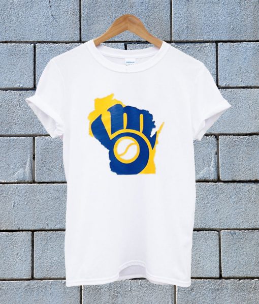 Milwaukee Brewers Adult T Shirt