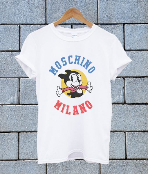 Moschino Milano Cartoon T Shirt
