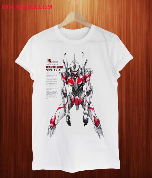 Neon Genesis Evangelion ATTACK ANGEL EVA T Shirt