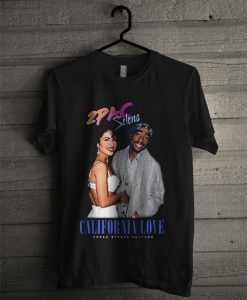 New TUPAC & SELENA California Love T Shirt