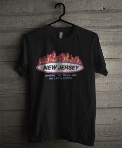 New York Where The Weak Are Killed And Eaten Black T Shirt