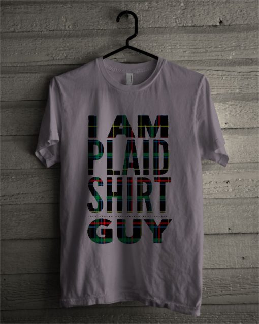 Plaid Shirt Guy T Shirt