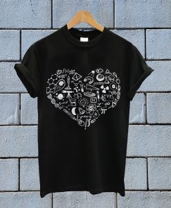 Science Black T Shirt