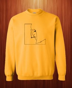 Smoking Girl Sweatshirt