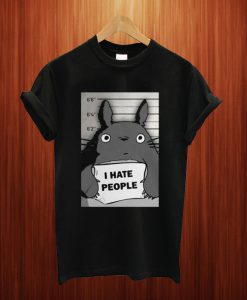 Totoro I Hate People T Shirt