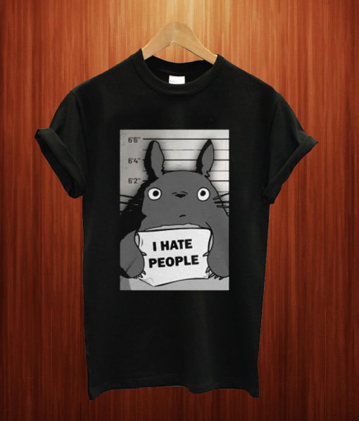 Totoro I Hate People T Shirt