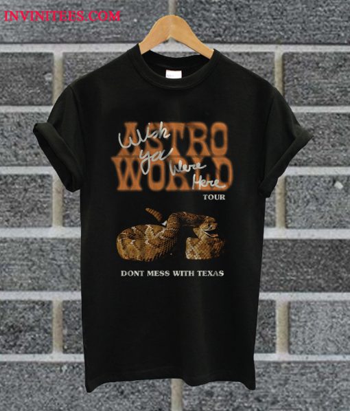 Astroworld Tour Texas T Shirt