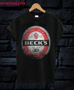 Beck's Vintage Black T Shirt