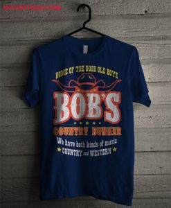 Blues Brothers Inspired Bob's Country Bunker T Shirt