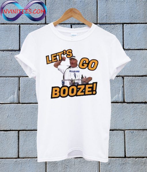 Brett Hull Let's Go Booze T Shirt