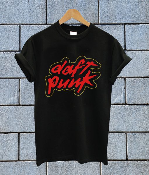 Daft Punk Classic Logo T Shirt