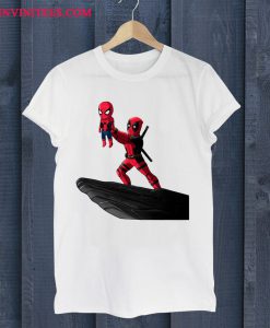 Deadpool Spiderman Lion King Spoof Marvel Comics Kids T Shirt