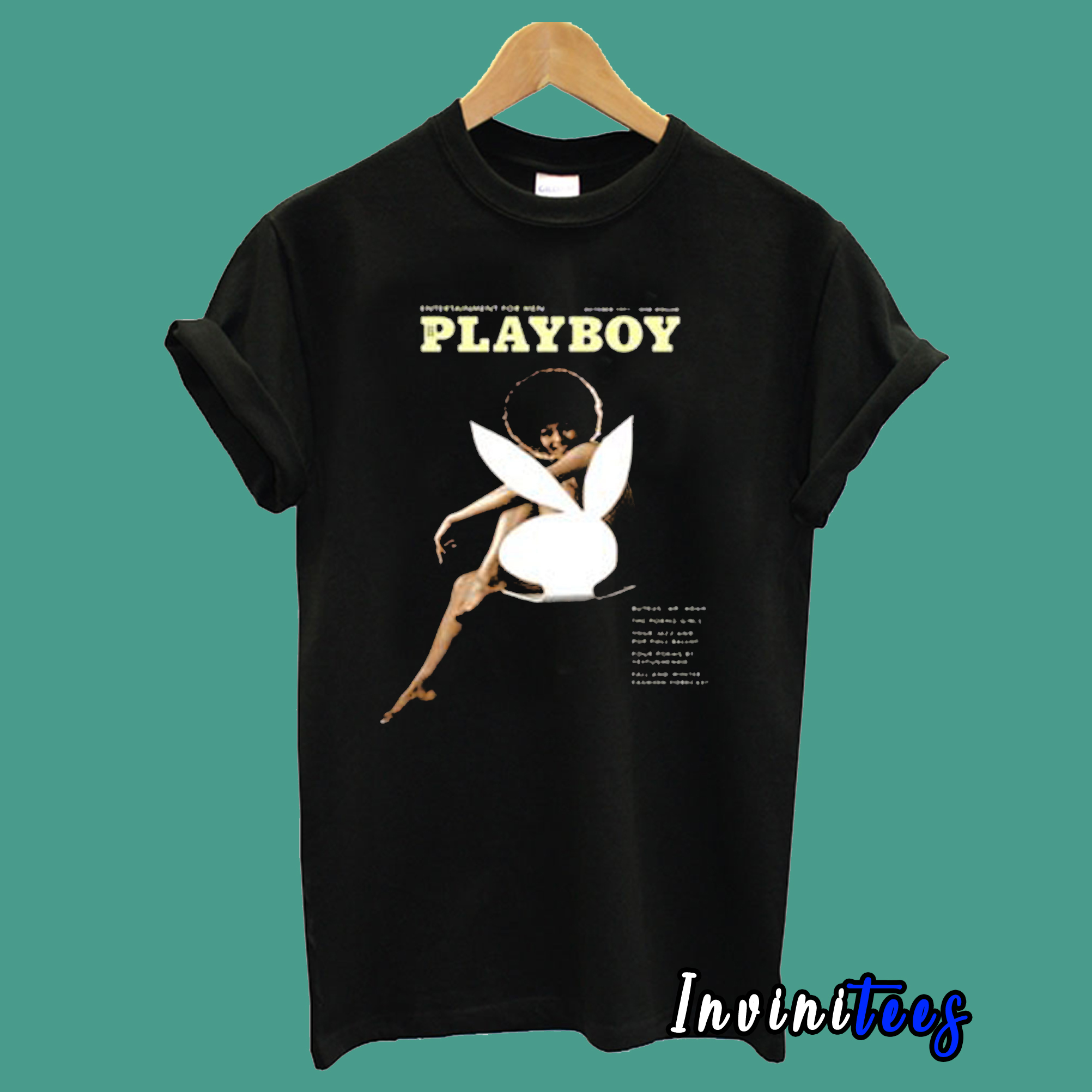 Entertainment Playboy Sportiqe October 1971 T shirt