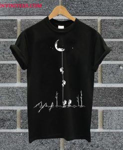 Funny Climbing To The Moon T Shirt