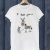 I Don't Give A Rat's Ass Donkey T Shirt