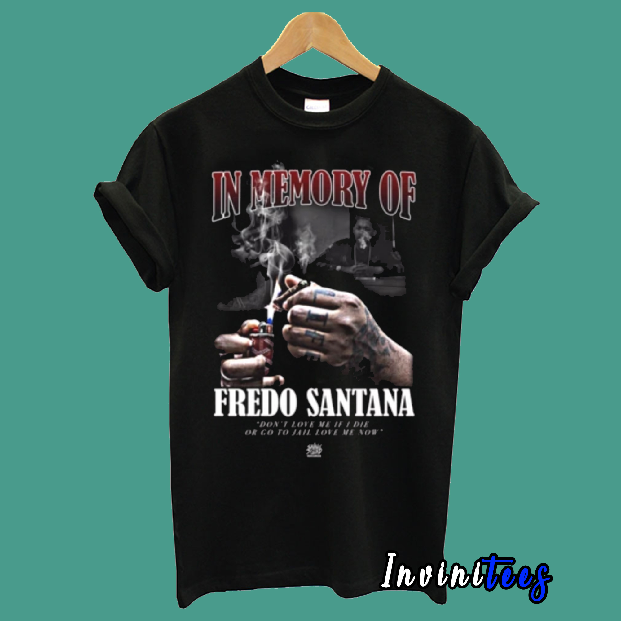 In Memory of Big Boss Fredo T shirt - Savage Squad Records