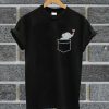 Kawaii Elephant Pocket T Shirt