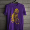 Lion-On-A-Bicycle-T-Shirt