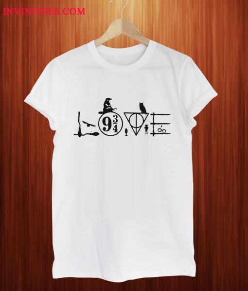 Love Harry Potter Witch Hat T Shirt
