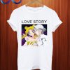 Love Story Sailormoon T Shirt