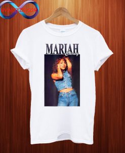 Mariah Carey In Jeans T Shirt