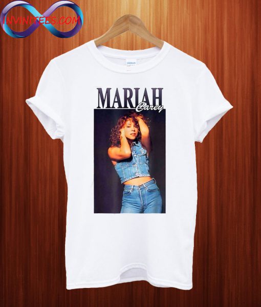 Mariah Carey In Jeans T Shirt