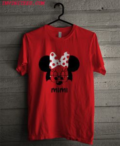 Mickey And Minnie Head T Shirt