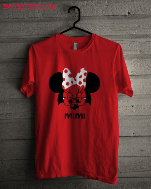 Mickey And Minnie Head T Shirt