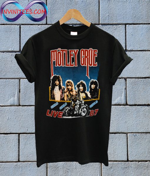 Motley Crue Girls Live 87 T Shirt