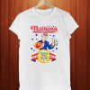 Nathans Hot Dog Eating Contest 4th Of July Joey Chestnut Champion T Shirt
