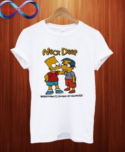 Neck Deep Milhouse T Shirt