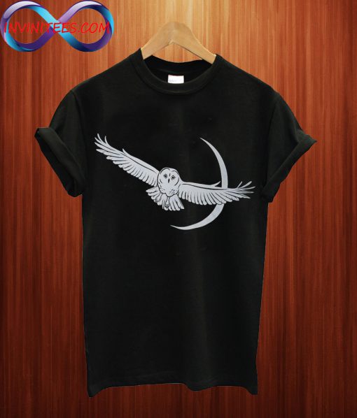 Owl And Moon T Shirt