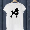 Poodle Heart Dog T Shirt