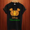 Pumpkin Mickey Or Minnie Mouse Head T Shirt