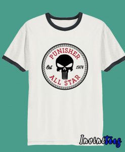 Punisher All Star Converse Ringer T shirt