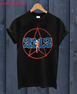 Rush 2112 Black T Shirt
