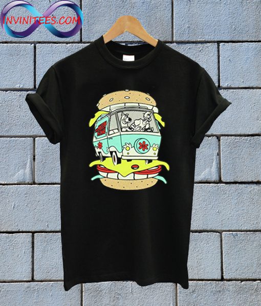 Scooby Doo Juniors Mystery Machine Burger T Shirt