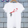 Suicide Girl Banksy T Shirt