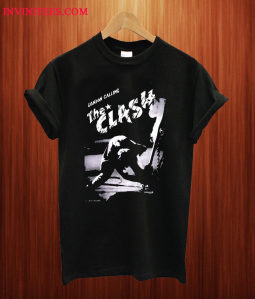 The Clash London Calling Black T Shirt