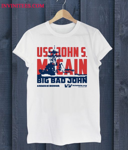 USS John Mccain Big Bad John T Shirt