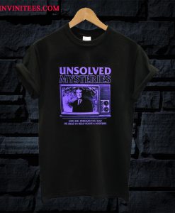 Unsolved Robert Stack T Shirt