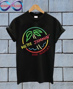 We're Jammin' Bob Marley T Shirt