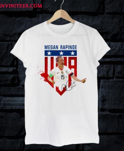 Woman USA Soccer Megan Rapinoe T Shirt