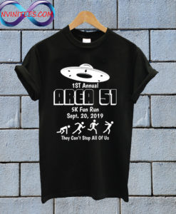 Area 51 5K Fun Run T Shirt